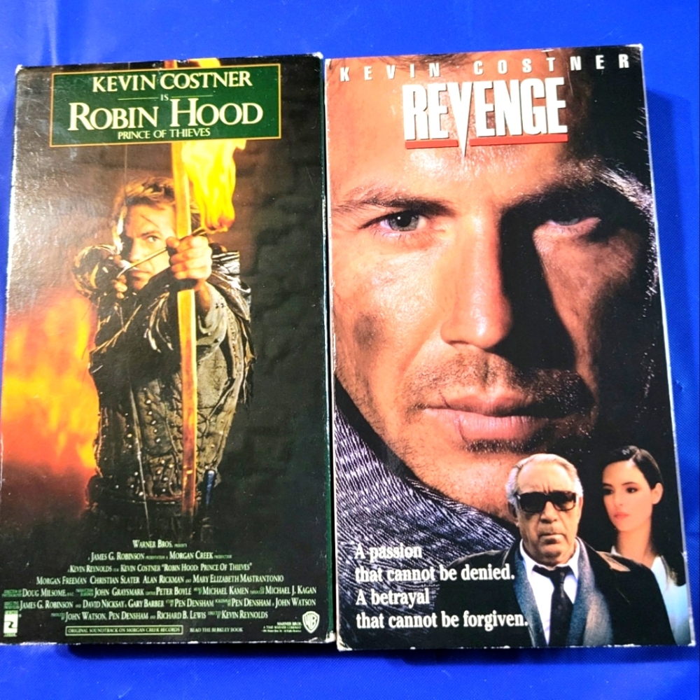 Set of 2 VHS Tapes
